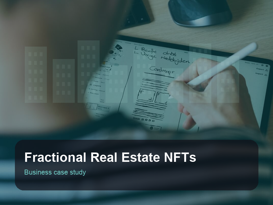 Fractional real estate NFT case study cover