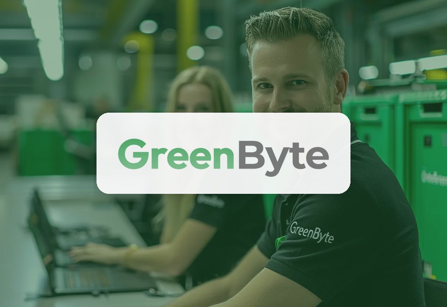 GreenByte team at work